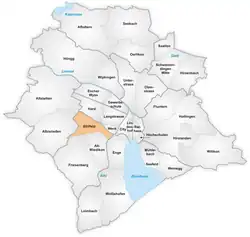 The quarter of Sihlfeld in Zürich