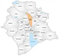 The quarter of Unterstrass in Zurich