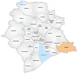 The quarter of Witikon in Zurich
