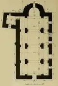 Plan; by Josef Strzygowski, 1918 or before.