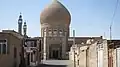 The Persian dome and two small minarets, 2013