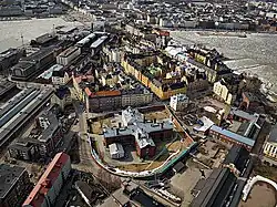 Aerial view of Katajanokka