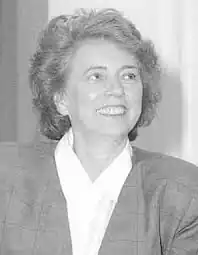 Photograph of Kathy Karpan in 1998