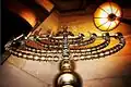 19th-century Hanukkah menorah from the Great Synagogue on display in the Los Angeles City Hall