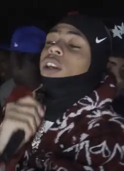 Kay Flock performing in 2021