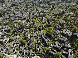 Abandoned houses at Kayaköy