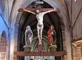 Triumphal cross in the Holy Cross Church in Kaysersberg (late 15th-century)