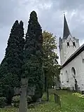Church garden cemetery