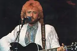 Whitley performing in 1988