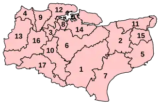 2010-2024 constituencies in Kent