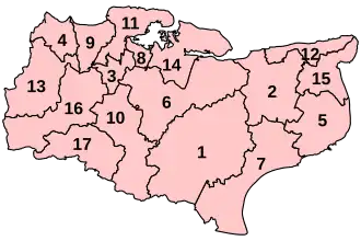 Parliamentary constituencies in Kent