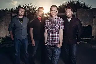 Kerbdog, L–R: Billy Dalton, Colin Fennelly, Cormac Battle, Darragh Butler