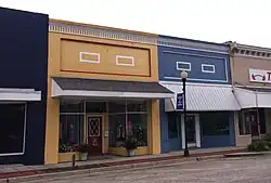 Storefronts in Kershaw