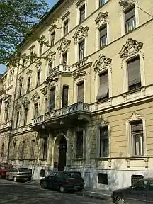 The Keszlerffy Palace (József Huber, 1897), Bródy Sándor utca 6. Built for János Keszlerffy, who was connected by marriage to Count György Károlyi.