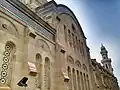 The mosque side wall