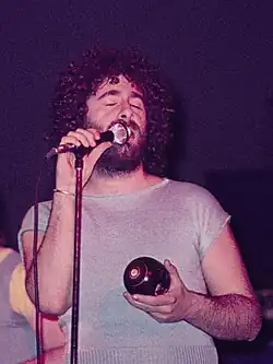 Godley performing live with 10cc in 1976