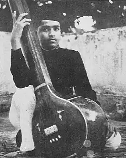 Childhood picture of Kumar Gandharva