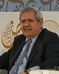 Poet and statesman Khaled al-Karaki; Royal Court chief (BA 1969)