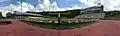 Panorama looking South towards the stadium in 2017