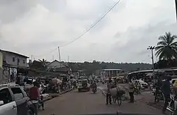 Kikwit city centre in 2025