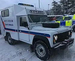 Kildare Civil Defence Land Rover field ambulance