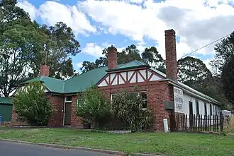 The former Kilmore East Hotel, opposite the train station