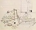 Weaving a straw mat (자리짜기)