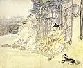 Weaving a mat in the sweltering summer", (성하직구, 盛夏織구)