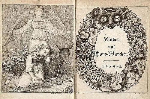 Image 80Pages from the 1819 edition of Kinder- und Haus-Märchen by the Brothers Grimm (from Children's literature)