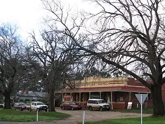 The Restored Commercial Hotel at Kingston the last of the hotels still currently trading.