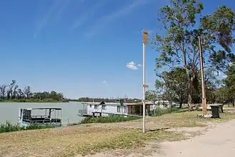 Houseboats on the Murray River
