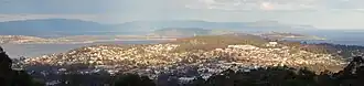 Kingston Tasmania. Picture taken from the west.
