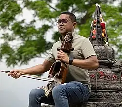 Kiran Nepali - Nepali sarangi player and musician