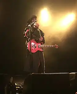 Callinan performing live in Sydney, August 2019