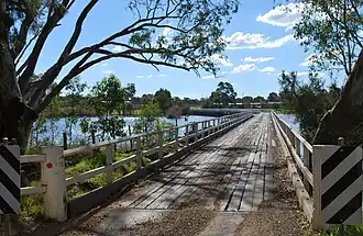 The eponymous bridge at Kirwans Bridge