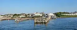 Kismet, as seen from the Fire Island Ferry in the summertime