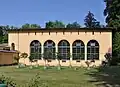 Orangery, view from east
