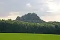 The Kleiner Bärenstein seen from Weißig