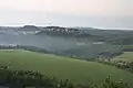 View from the Kleiner Bärenstein to Königstein Fortress and the Pfaffenstein