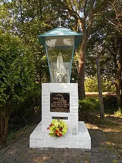 Wayside shrine in Kleszczówka
