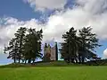 The tower on the slopes of Craig of the Knock