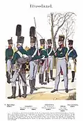 Russian infantrymen, 1806–1807