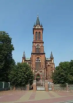 Saint Stanislaus church in Gościeradów Plebański