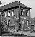 General view of the synagogue before reconstruction