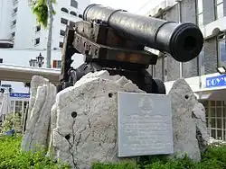 An example of Koehler's gun design is displayed in Grand Casemates Square.