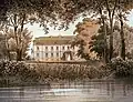 Schloss Königswalde, Neumark, in 1860, by Alexander Duncker