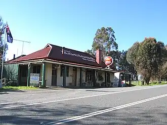 The Koetong Pub on the Murray Valley Highway