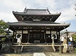 Daiyū Hōden of Kōfuku-ji in Tokyo, Japan. Rebuilt in 1933.