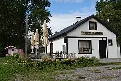 Café at Värati Harbour