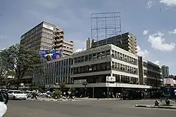 The junction of Koinange Street and Kenyatta Avenue